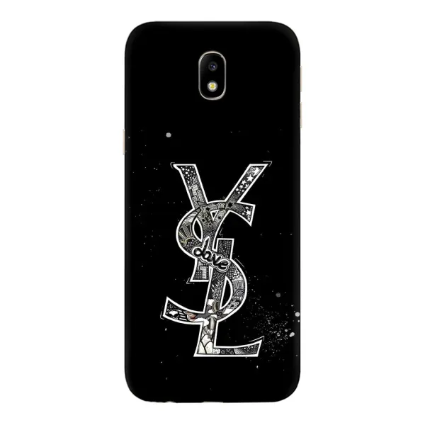 Чехол с рисунком «YSL» для Samsung Galaxy J7 2017 (J730F EU)