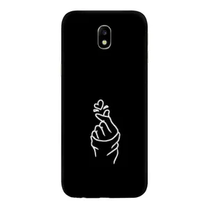 Чехлы (Знак сердечка) на Samsung Galaxy J7 2017 (J730F европейская версия) (Знак Сердечка)