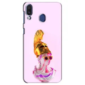 Чехол с Прикольным принтом на Samsung Galaxy M20 (M205) (АРТ Статуя)