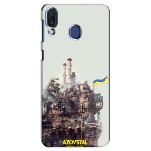 Чехлы на военную тематику для Samsung Galaxy M20 (M205) (Азовсталь)