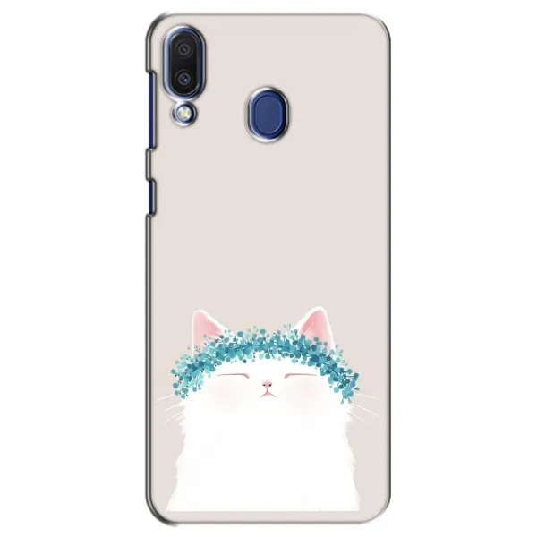 Чехол с рисунком «Белый котик» для Samsung Galaxy M20 (M205) Чехол с рисунком «Белый котик» для Samsung Galaxy M20 (M205)