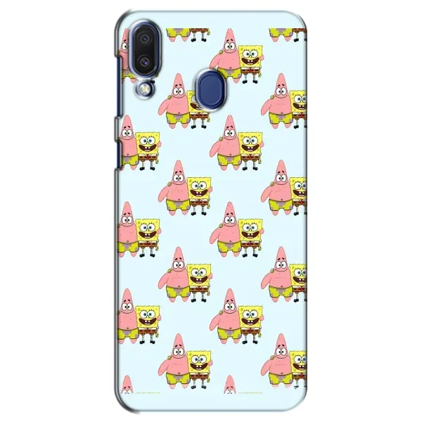 Чехол с рисунком «Боб и Патрик» для Samsung Galaxy M20 (M205)