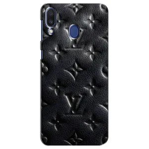 Текстурний Чохол Louis Vuitton для Самсунг М20 (Чорний ЛВ)