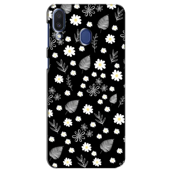 Чохол з малюнком «цвітіння на чорному» для Samsung Galaxy M20 (M205)