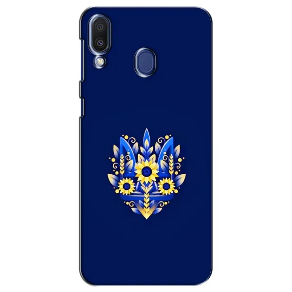 Чехол с рисунком «Цветущий Герб» для Samsung Galaxy M20 (M205)