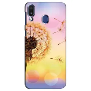 Силиконовый Чехол с одуванчиками на Samsung Galaxy M20 (M205) (Цветок-одуванчик)