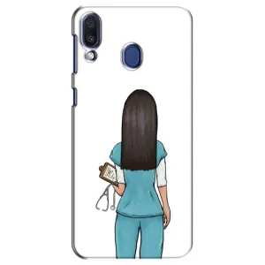 Силіконовий бампер (Працівники) на Samsung Galaxy M20 (M205) (Лікар)