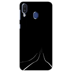 Чехол с картинками на черном фоне для Samsung Galaxy M20 (M205) (Дорога)