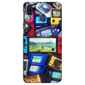 Чехол с рисунком «Джойстики» для Samsung Galaxy M20 (M205)
