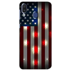 Чохол Прапор USA для Samsung Galaxy M20 (M205) (Прапор США 2)