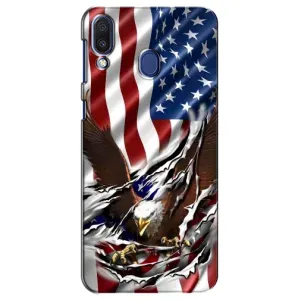 Чохол Прапор USA для Samsung Galaxy M20 (M205) (Прапор USA)