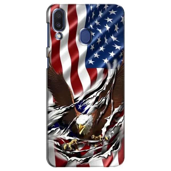 Чехол с рисунком «Флаг USA» для Samsung Galaxy M20 (M205)