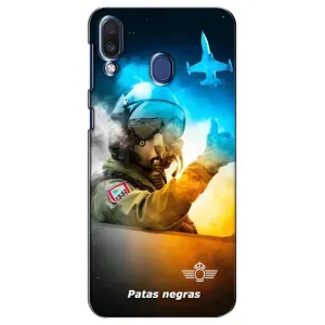 Чехол с Украинской символикой на Самсунг M20 (Герой Киева)