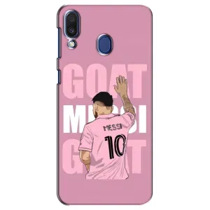 Чохли Лео Мессі в Маямі на Samsung Galaxy M20 (M205) (GOAT MESSI)