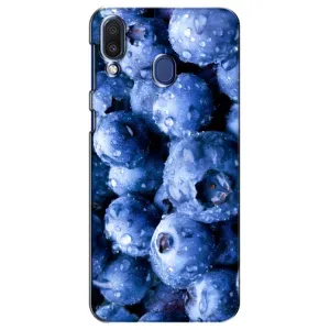 Чехол с изображением вкусной еды для Samsung Galaxy M20 (M205) (Голубика)