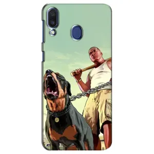Чехол с рисунком «GTA» для Samsung Galaxy M20 (M205)
