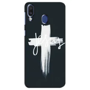 Чехлы для Самсунг M20 (Крест Иисуса) (Jesus)