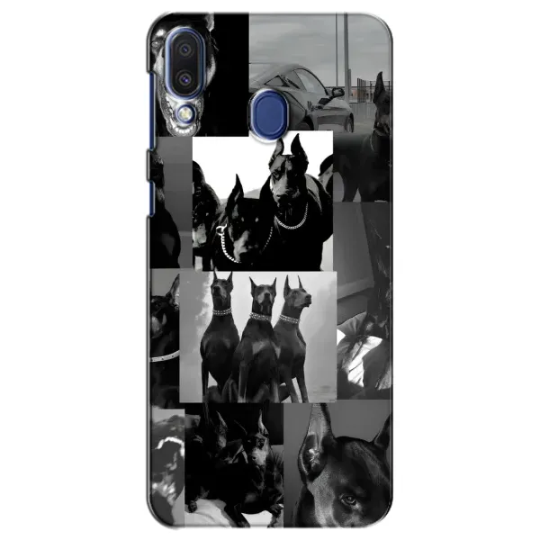 Чехол с рисунком «Коллаж Доберман» для Samsung Galaxy M20 (M205) Чехол с рисунком «Коллаж Доберман» для Samsung Galaxy M20 (M205)