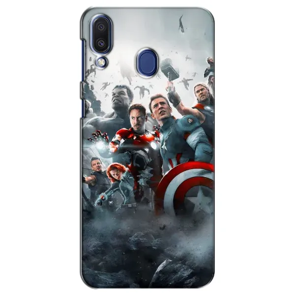 Чехол с рисунком «Команда марвел» для Samsung Galaxy M20 (M205)