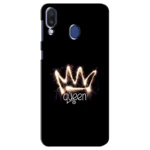 Чехол (Корона на чёрном фоне) для Самсунг M20 (Корона)