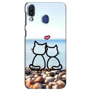 Силиконовые Чехлы Любимому человеку для Samsung Galaxy M20 (M205) (Котейки)