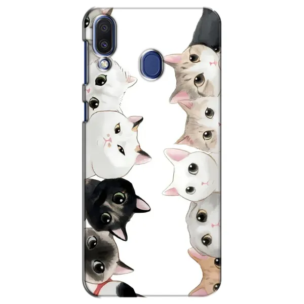 Чехол с рисунком «Коты» для Samsung Galaxy M20 (M205)