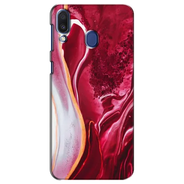 Чехол с рисунком «Красный мрамор» для Samsung Galaxy M20 (M205) Чехол с рисунком «Красный мрамор» для Samsung Galaxy M20 (M205)