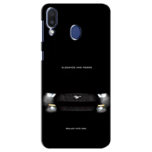 Чехлы с тематикой "Крутые машины" на Samsung Galaxy M20 (M205) (Черный Land Rover)