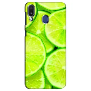Чехол с изображением вкусной еды для Samsung Galaxy M20 (M205) (Лайм)