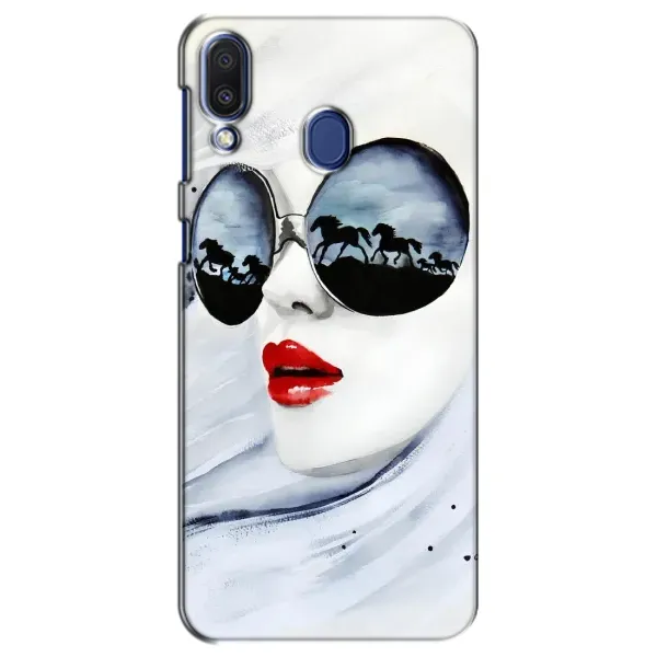 Чехол с рисунком «Любительница коней» для Samsung Galaxy M20 (M205)