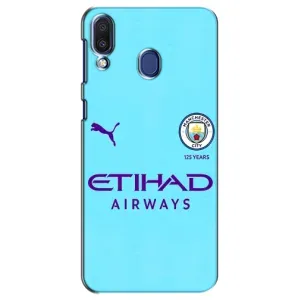 Силіконові Чохли з принтом Футбол на Samsung Galaxy M20 (M205) (Man City)