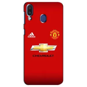 Силіконові Чохли з принтом Футбол на Samsung Galaxy M20 (M205) (Man United)