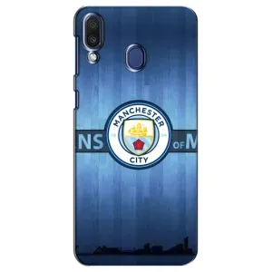 Силіконові Чохли з принтом Футбол на Samsung Galaxy M20 (M205) (ManCity)