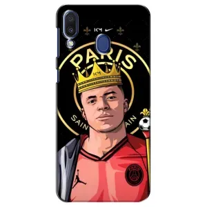 Чохол (TPU) з Футболістом на Samsung Galaxy M20 (M205) (Mbappe King)