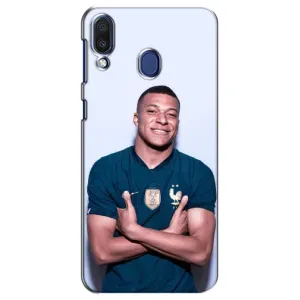 Чохол (TPU) з Футболістом на Samsung Galaxy M20 (M205) (Мбаппешичка)