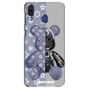 Силіконовий чохол для Samsung Galaxy M20 (M205) (Ведмідь Louis Vuitton)