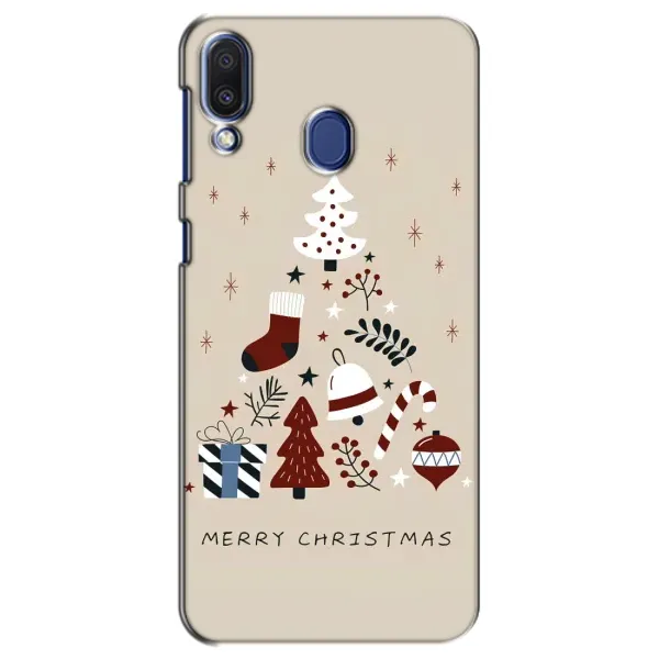 Чехол с рисунком «Merry Christmas» для Samsung Galaxy M20 (M205) Чехол с рисунком «Merry Christmas» для Samsung Galaxy M20 (M205)