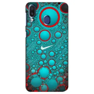 Силіконовый Чохол на Samsung Galaxy M20 (M205) з картинкою НАЙК (Найк зелений)