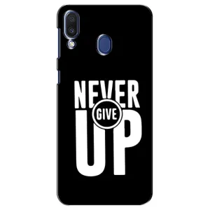 Силіконовый Чохол на Samsung Galaxy M20 (M205) з картинкою НАЙК (Never Give UP)