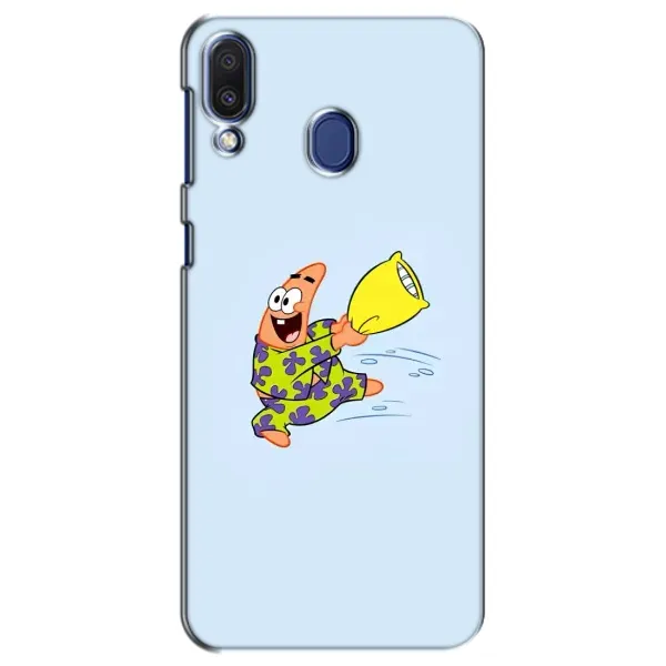 Чехол с рисунком «Патрик с подушкой» для Samsung Galaxy M20 (M205)