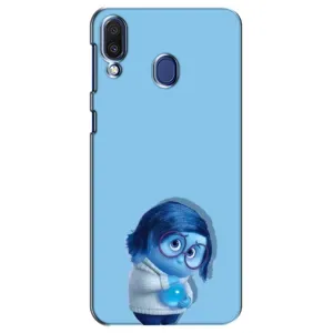 Чехол Головоломка для Samsung Galaxy M20 (M205) - (AlphaPrint) (Печаль)