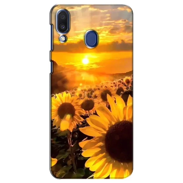 Чехол с рисунком «поле подсолнухов» для Samsung Galaxy M20 (M205)