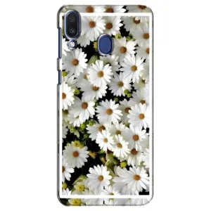 Чехол с ромашками на Samsung Galaxy M20 (M205) (Рамка в ромашках)