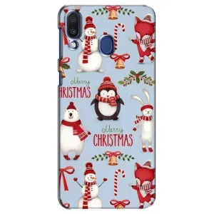 Чохол Санта Клаус для Samsung Galaxy M20 (M205) (Різдвяний)