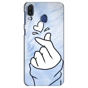 Чехлы (Знак сердечка) на Samsung Galaxy M20 (M205) (Сердечка знак)