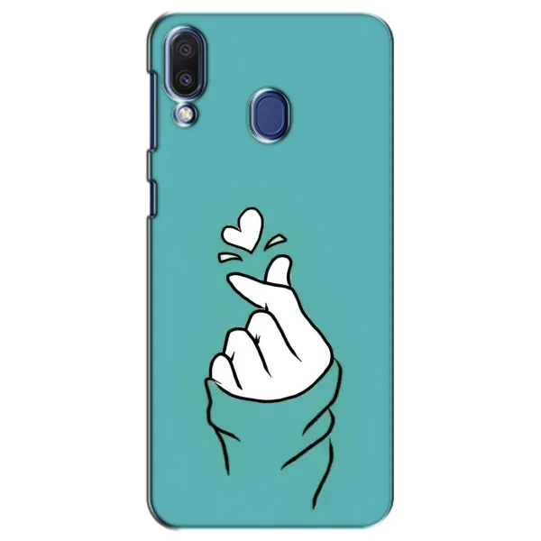 Чехол с рисунком «Сердечко на бирюзовом» для Samsung Galaxy M20 (M205) Чехол с рисунком «Сердечко на бирюзовом» для Samsung Galaxy M20 (M205)