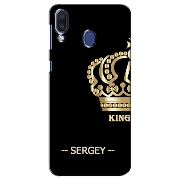 Чехол с рисунком «SERGEY» для Samsung Galaxy M20 (M205)