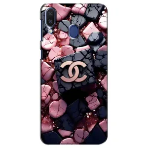 Чехол (Dior, Prada, YSL, Chanel) для Samsung Galaxy M20 (M205) (Шанель)
