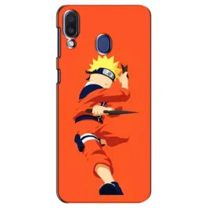Чехлы с принтом Наруто на Samsung Galaxy M20 (M205) (Силуэт Наруто)
