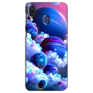 Чохли КОСМОС на Samsung Galaxy M20 (M205) (Сині планети)